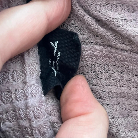 Urban Outfitters Out from‎ Under Jojo Waffle Knit Top Cardigan Small - Picture 7 of 8